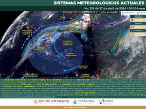 Clima hoy en Cancún y Quintana Roo: Medio nublado con posibles lluvias