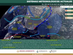 Clima hoy en Cancún y Quintana Roo: Lluvias fuertes por frente frío 45