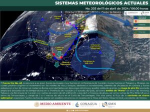 Clima hoy en Cancún y Quintana Roo: Lluvias por Frente Frío 45