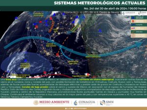 Clima hoy en Cancún y Quintana Roo: Caluroso con lluvias