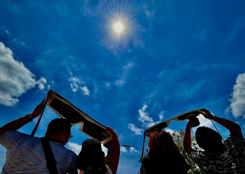 Así se vio el Eclipse Solar en Quintana Roo (FOTOS)