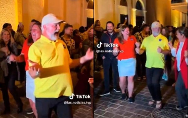 Científicos de la NASA bailan banda en Mazatlán en cobertura del eclipse solar