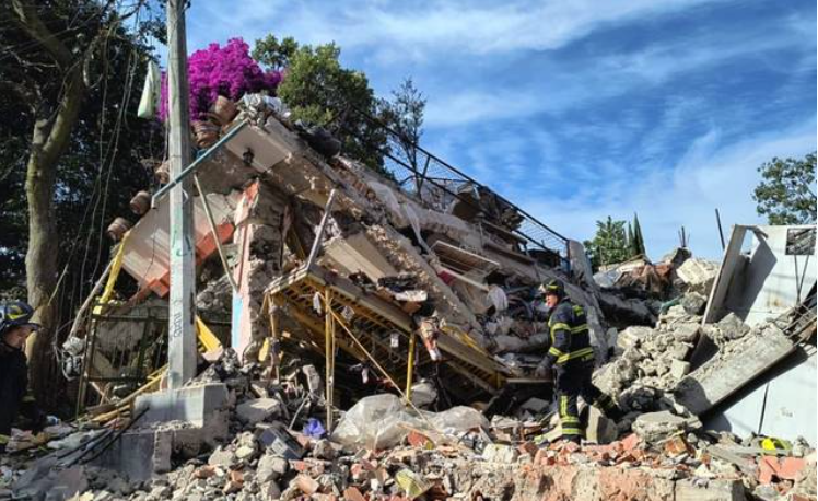 Explosión en vivienda de Tlalpan deja 4 personas heridas