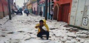 Autoridades atendieron la inesperada granizada