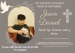 Madre encuentra a su hijo Juan Daniel sin vida