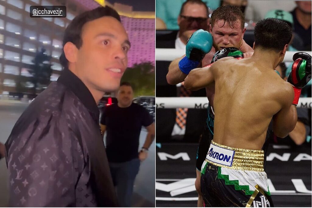 “Fue un robo”, así califica Julio Cesar Chávez Jr. la pelea del Canelo vs Munguía