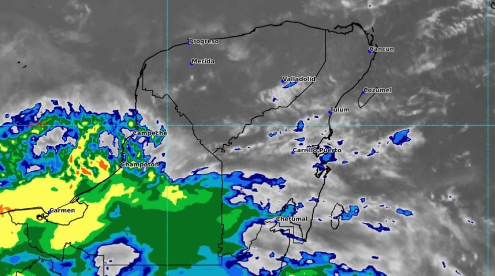 Clima hoy en Cancún y Quintana Roo: Lluvias aisladas con ambiente caluroso