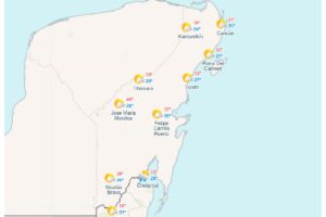 Clima para hoy en Cancun y Quintana Roo Calor con posibles lluvias aisladas 1