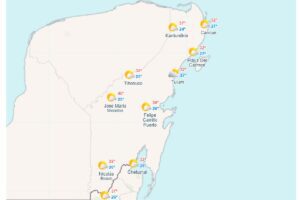 Clima para hoy en Cancun y Quintana Roo sin lluvia y extremadamente caluroso 2