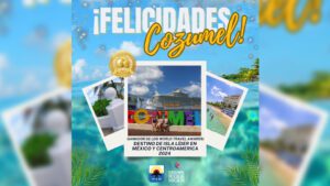 Cozumel reconocido como el mejor destino insular de Mexico y Centroamerica 2024