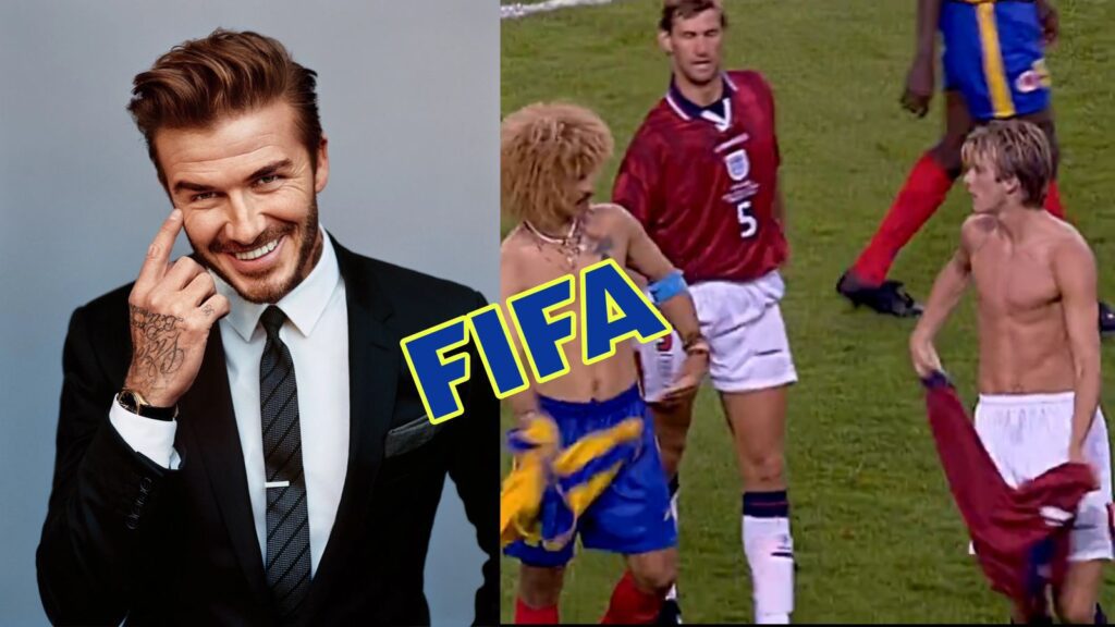 FIFA recuerda el golazo que David Beckham le hizo a Colombia