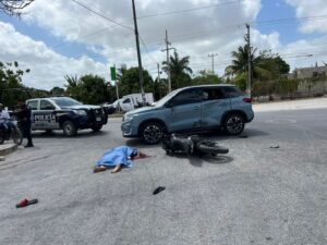 Fatal accidente en Haciendas Real del Caribe deja sin vida a motociclista 3