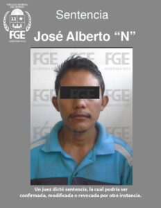 FGE Quintana Roo logra sentencia de 46 años por homicidio calificado