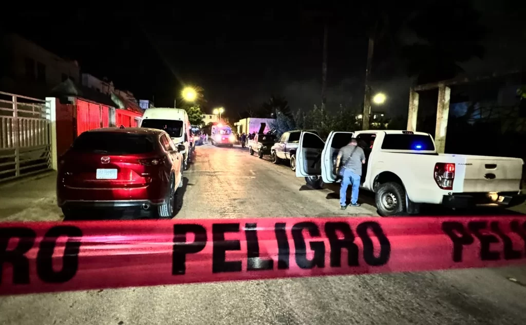 Hombre es asesinado en fraccionamiento Villamar II en Playa del Carmen