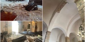 Derrumbe de iglesia en Yucatán preocupa a la comunidad