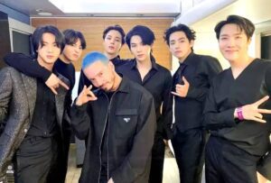 J Balvin revela que grabo una cancion con BTS