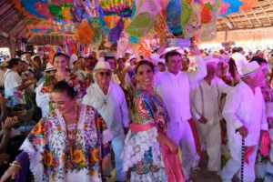 Mara Lezama formó parte de la celebración de El Cedral