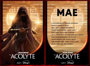 Star Wars: The Acolyte revela pósters de sus personajes