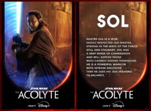 Star Wars: The Acolyte revela pósters de sus personajes