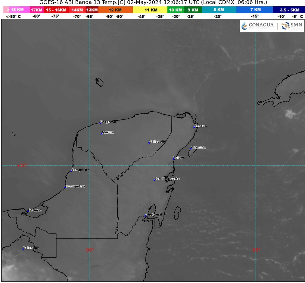 Clima hoy en Cancún y Quintana Roo: Ambiente caluroso