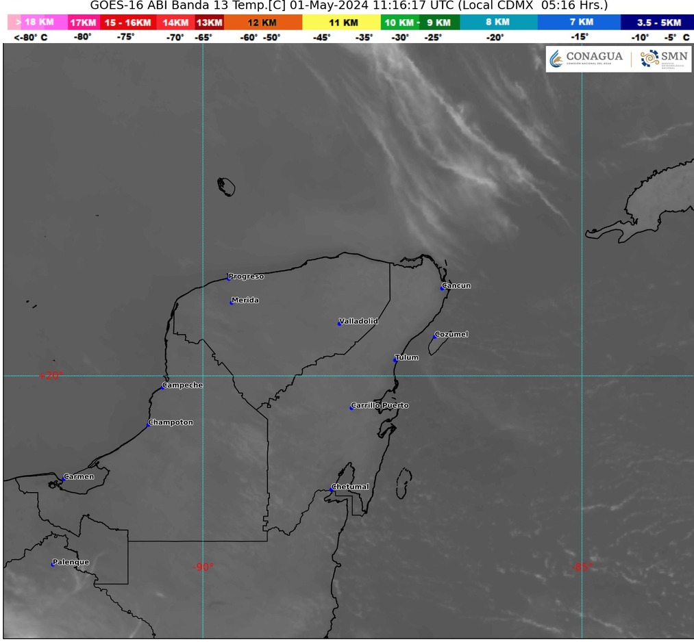 Clima hoy en Cancún y Quintana Roo: Ambiente muy caluroso con vientos