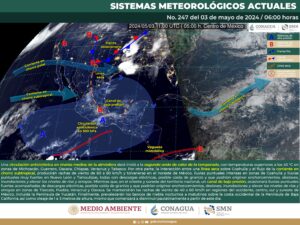 Clima hoy en Cancún y Quintana Roo: Caluroso con lluvias