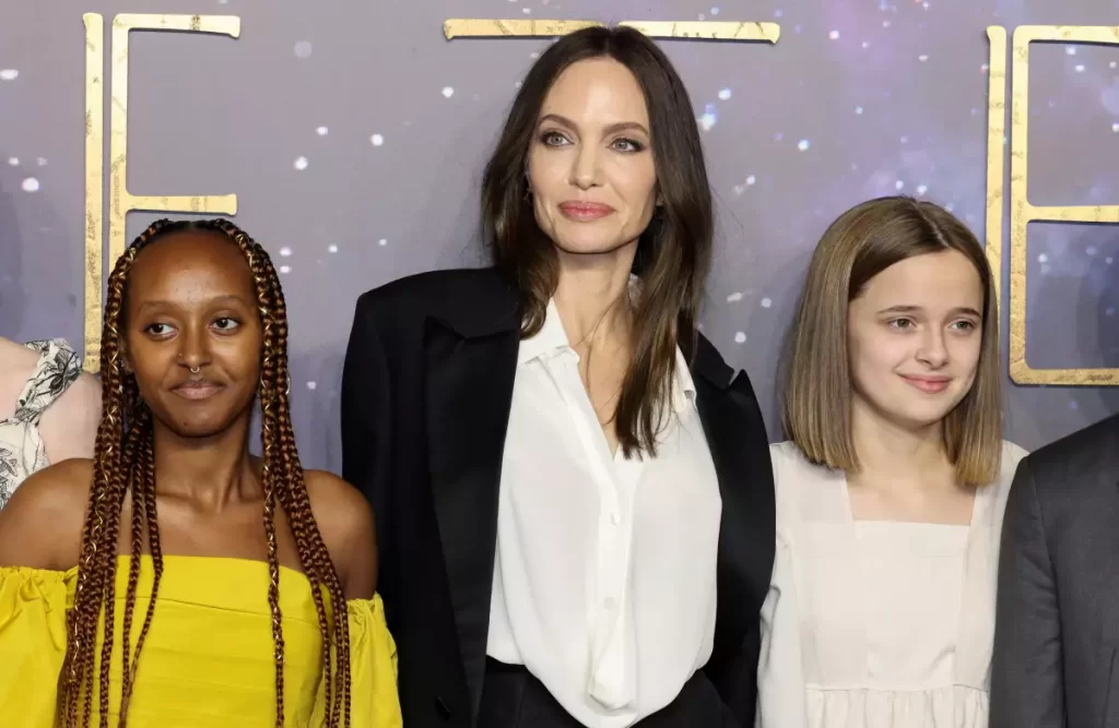 ¿Porque razón? Se quita hija de Angelina Jolie el apellido Pitt