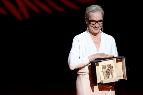 Meryl Streep es galardonada con la Palma de Oro honorífica en Cannes