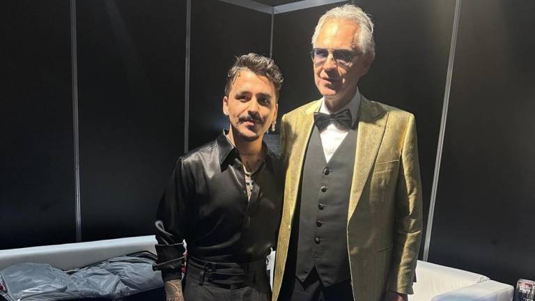 Christian Nodal será parte de homenaje a Andrea Bocelli