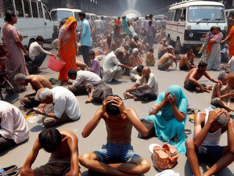 “Fuerte ola de calor” Deja más de 30 muertos en el noreste de India