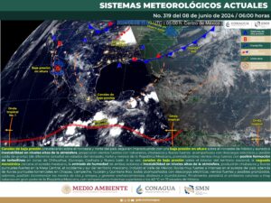 Clima hoy en Cancún y Quintana Roo: Cielo nublado con lluvias puntuales torrenciales