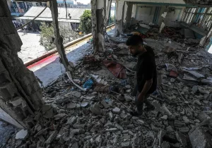 37 muertos en escuela en bombardeo en escuela en Franja de Gaza