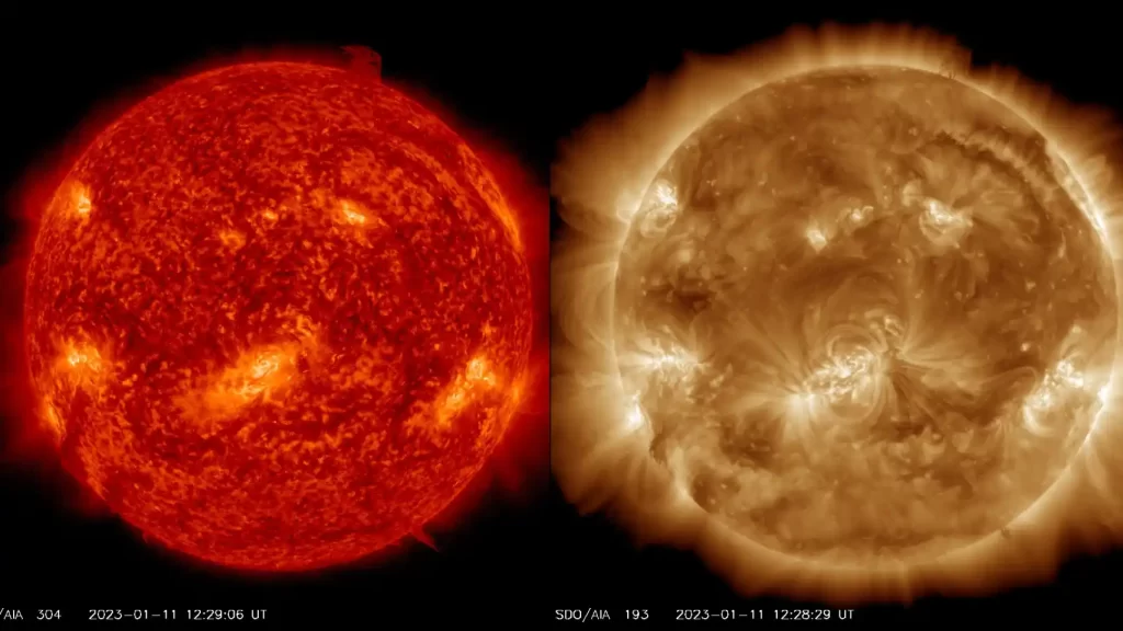 ¡Impactante! Captan erupciones solares por misión que estudia el Sol