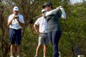Gran arranque en golf de los Nacionales CONADE 2024 de Violeta Morales 3