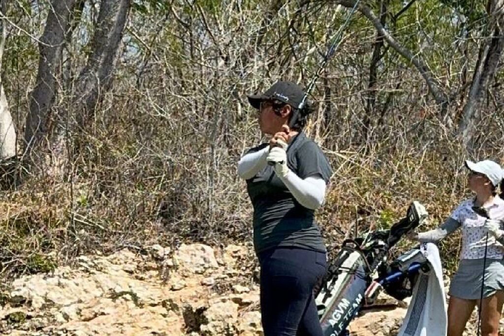 Gran arranque en golf de los Nacionales CONADE 2024 de Violeta Morales