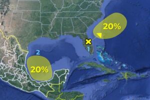 Quintana Roo atento a una formacion de una zona de baja presion