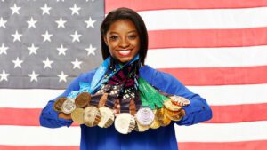 Simone Biles consigue su 9° título 'All-Around' de gimnasia en Estados Unidos