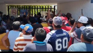 Violencia en las casillas de Calotmul