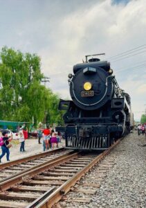 Mujer muere por tomarse una selfie con una locomotora en Hidalgo