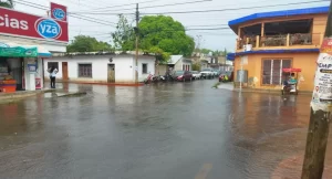 Zona Maya de Quintana Roo azotada por fuertes lluvias