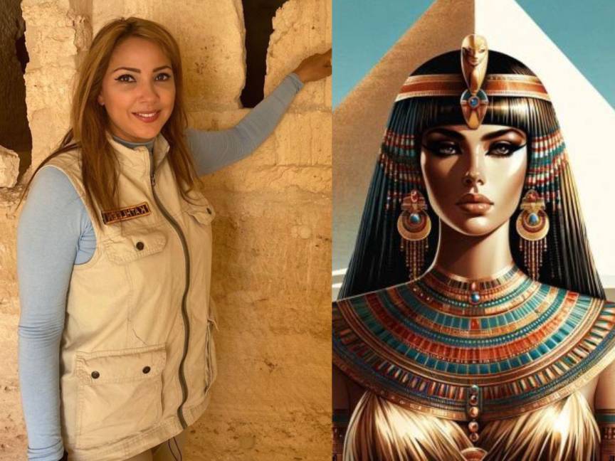 Kathleen Martínez, la arquéologa que está por encontrar la tumba de Cleopatra