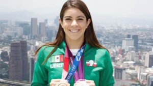 Alejandra Orozco para abanderada de los Juegos Olímpicos 