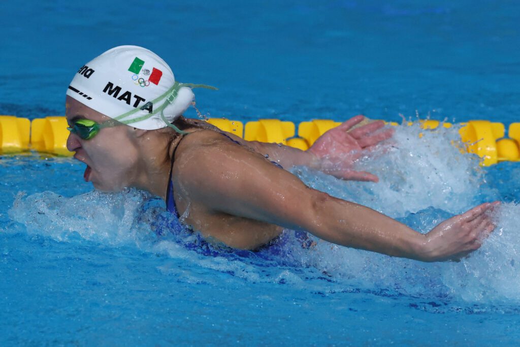 María José Mata, nadadora mexicana, consigue medalla de bronce en Mónaco