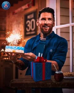 Lionel Messi pierde la humildad en su cumpleaños