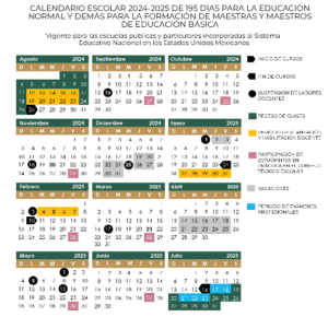 Calendario Escolar 2024-2025: SEP revela fechas oficiales