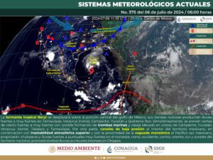 Clima hoy en Cancún y Quintana Roo: Lluvias puntuales muy fuertes