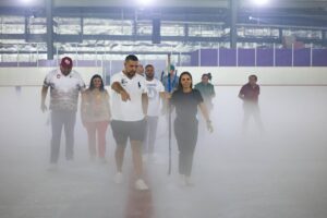 ¿Qué capacidad tendrá esta pista de hielo?