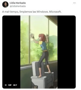 Caída de Microsoft deja los mejores memes en redes sociales