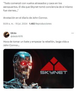 Caída de Microsoft deja los mejores memes en redes sociales