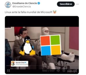 Caída de Microsoft deja los mejores memes en redes sociales